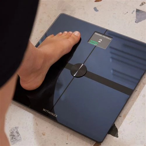 Body Smart Black / Noir - Balance connectée Wi-Fi – Withings