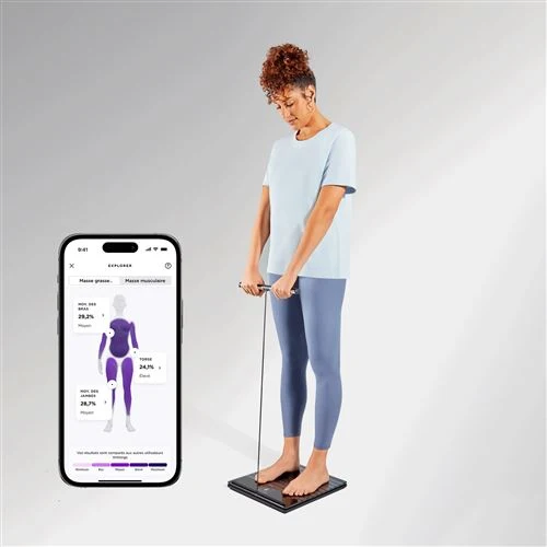 Body Scan White / Blanc - Balance et Station de santé connectées Wi-Fi – Withings