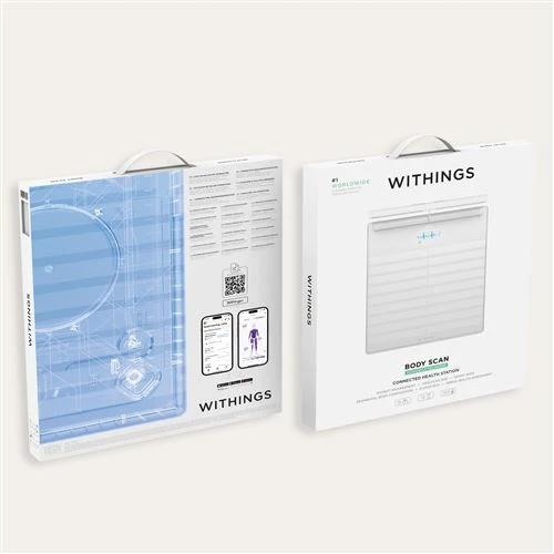 Body Scan White / Blanc - Balance et Station de santé connectées Wi-Fi – Withings