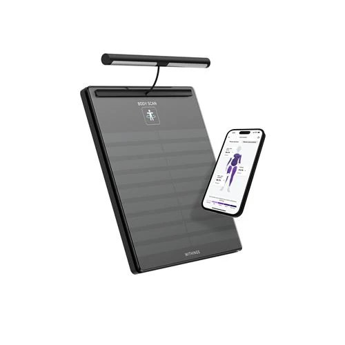 Body Scan Black / Noir - Balance et Station de santé connectées Wi-Fi – Withings
