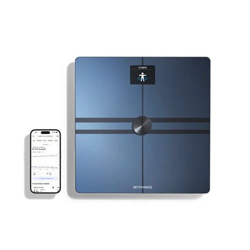 Body Comp Black / Noir - Balance connectée Wi-Fi – Withings