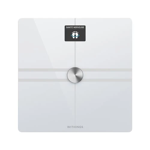 Body Comp White / Blanc - Balance connectée Wi-Fi – Withings
