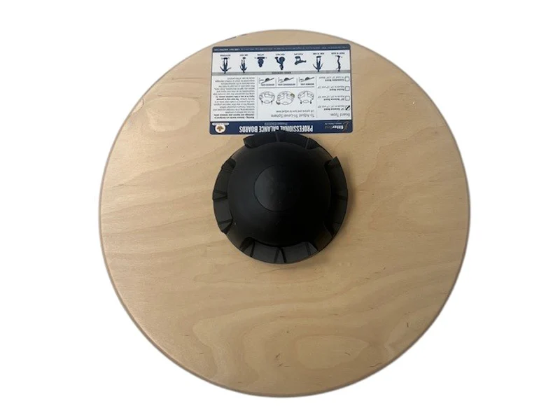 FitterFirst Balance Board Therapie Kreisel Holz, 39 cm