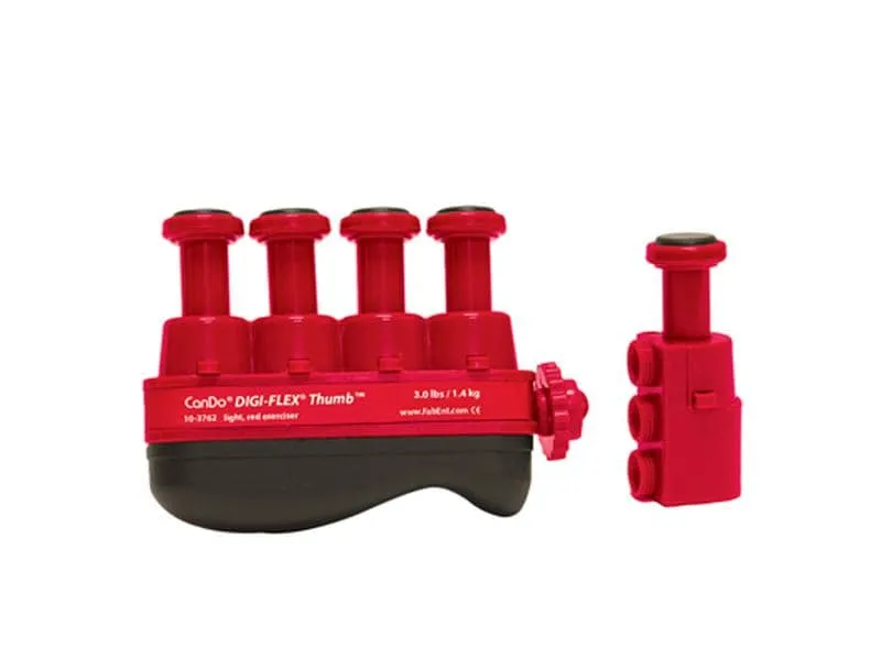 CanDo Digi-Flex Thumb, rot, leicht