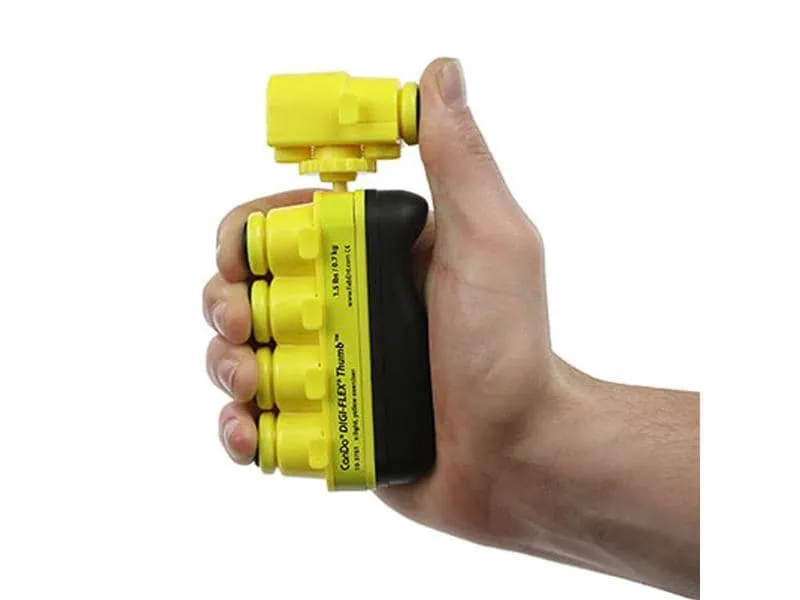 CanDo Digi-Flex Thumb, gelb, extra leicht