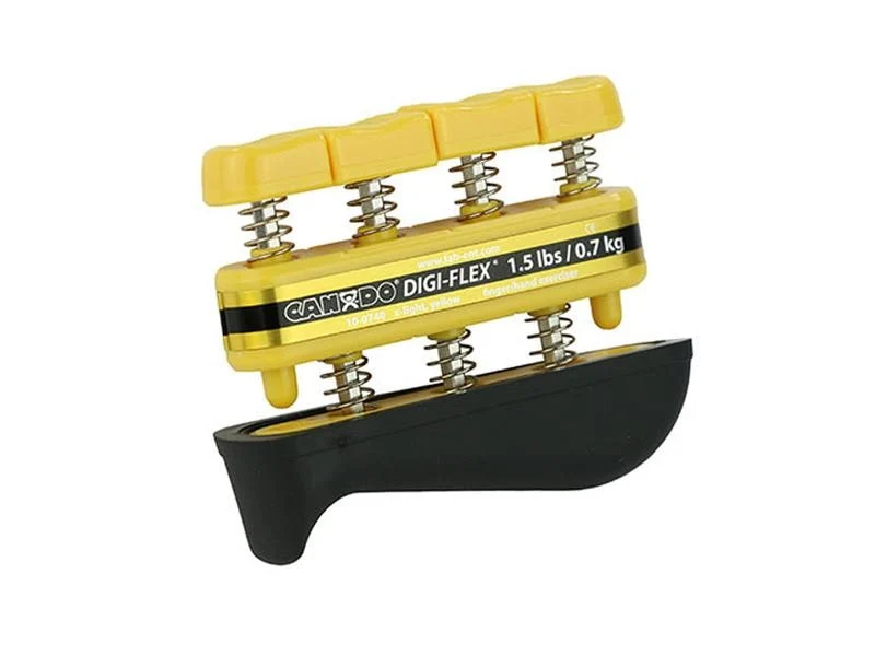 CanDo Handtrainer Digi-Flex, gelb, 0.7 kg, extra leicht Widerstand