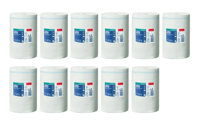 Tork Wischtuchrolle Advanced 2-lagig, Blattgrösse 21 x 35 cm, 11 Rollen