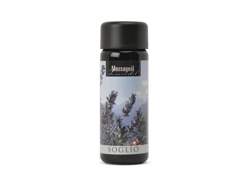Soglio Massageöl Lavendel, 100 ml