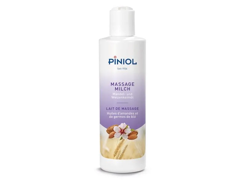 Piniol Massagemilch Mandel-Weizenkeimöl, 250 ml