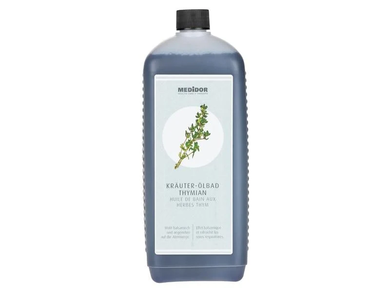 MEDiDOR Kräuterölbad Thymian, 1 Liter