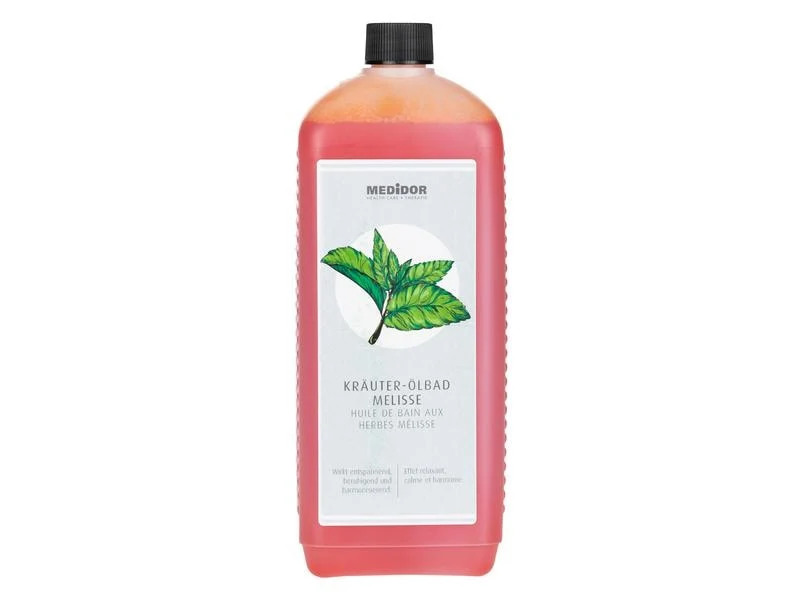 MEDiDOR Kräuterölbad Melisse, 1 Liter