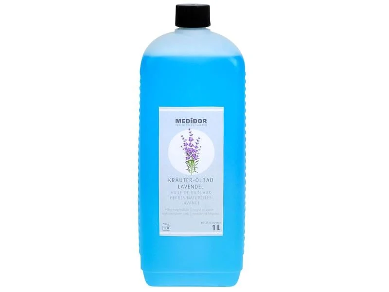 MEDiDOR Kräuterölbad Lavendel, 1 Liter