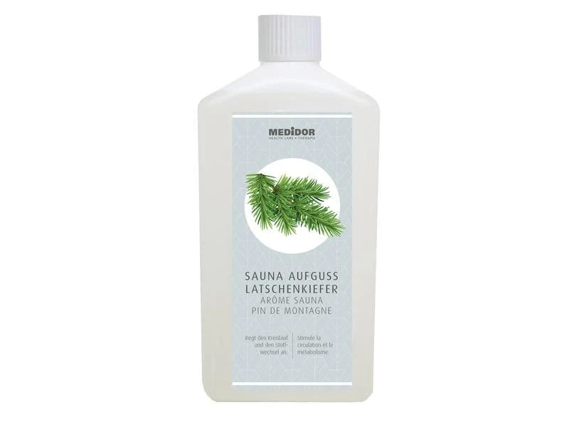 MEDiDOR Sauna Aufguss Latschenkiefer, 1 Liter