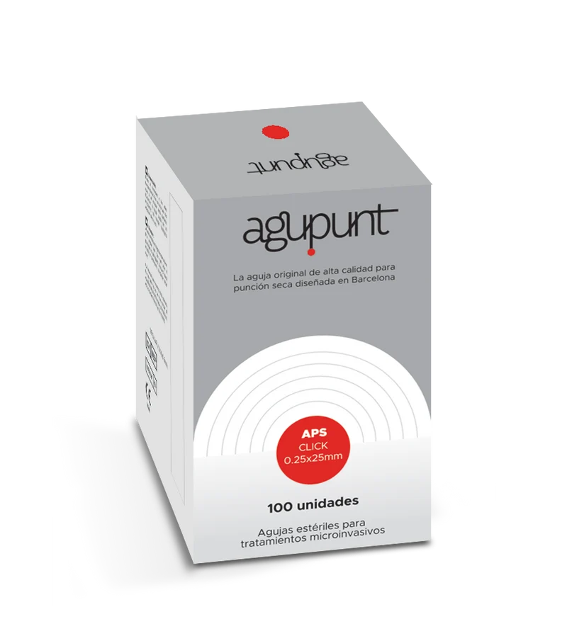 Agu-Punt Akupunkturnadel APS Click, 0.25 x 25 mm, 100 Nadeln