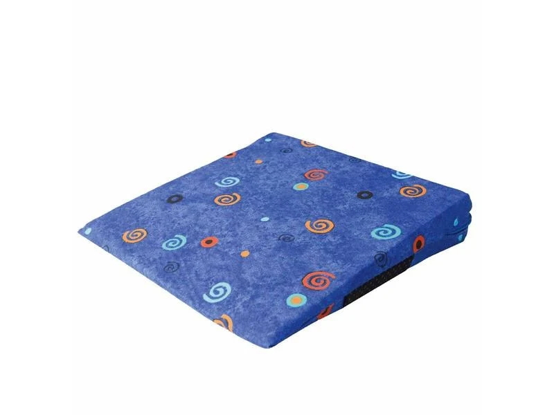 SISSEL Kissenbezug Sit Colour, blau/Graffiti, 35 × 35 cm