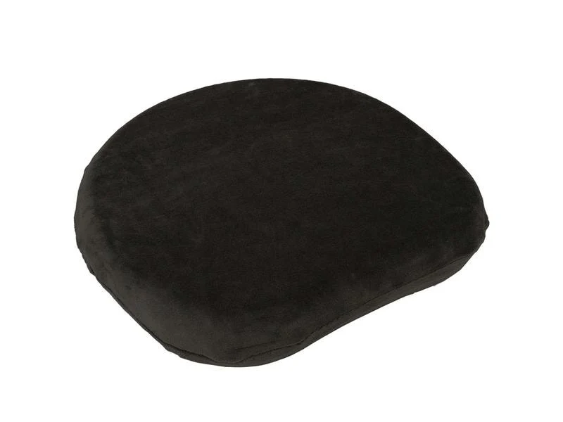 SISSEL Ersatzbezug Sitfit Plus, schwarz, Velours, Ø 37 cm