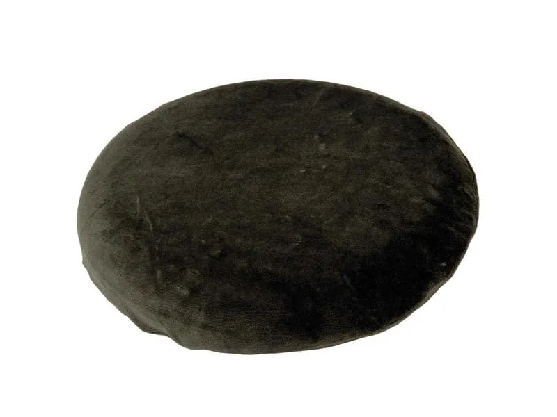 SISSEL Ersatzbezug Sitfit, Velours, Ø 33 cm, schwarz