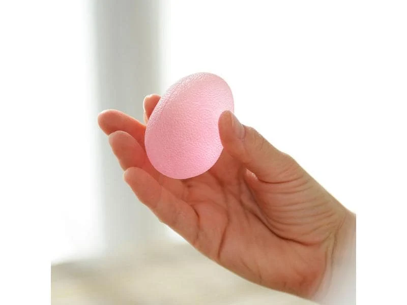 SISSEL Press-Egg, pink, weich, 1 Stück