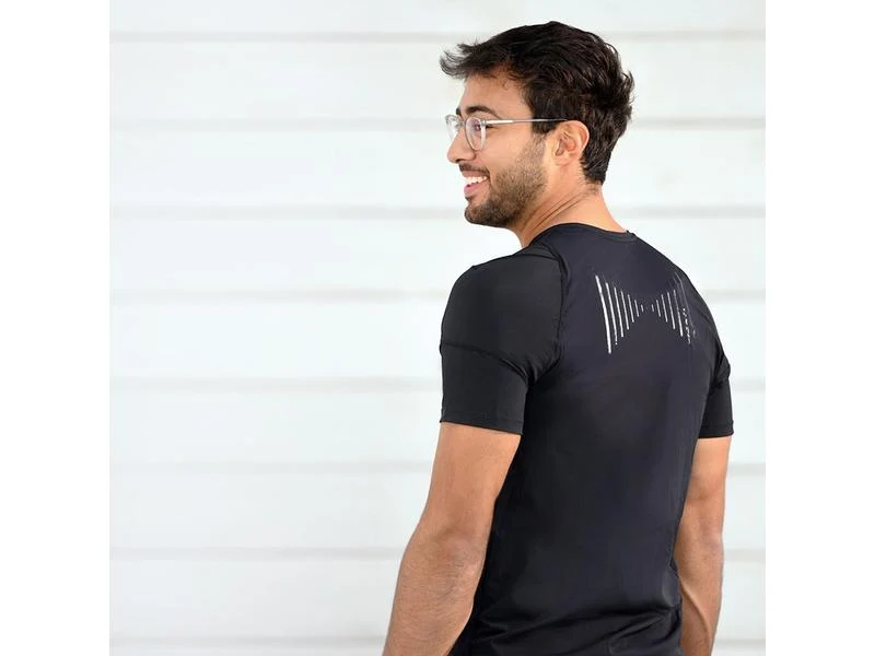 SISSEL Posture Shirt Herren, schwarz, Grösse M
