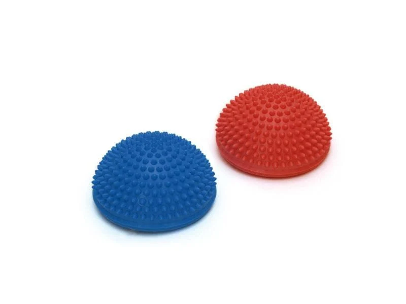 SISSEL Spiky Dome rot und blau 2 Stück