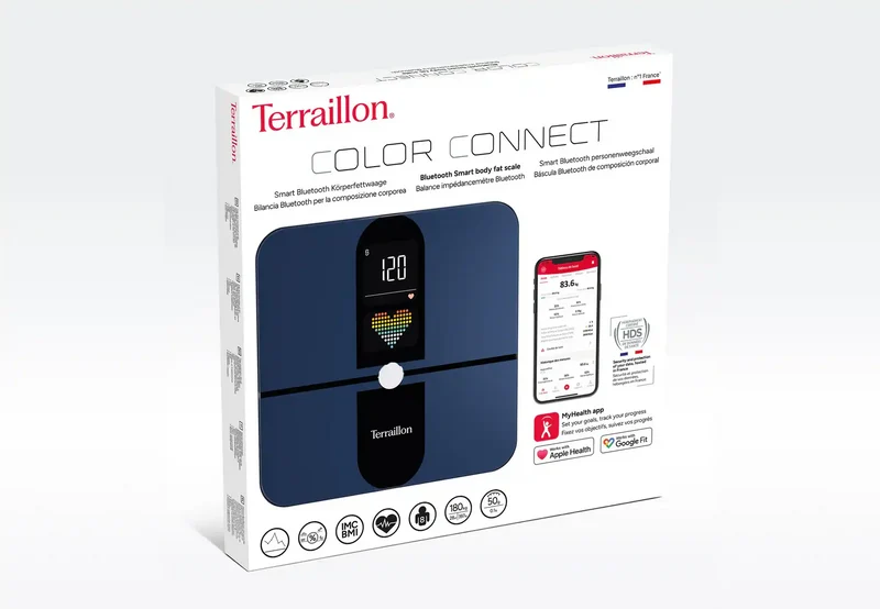 COLOR CONNECT - Pèse-personne connecté Bluetooth