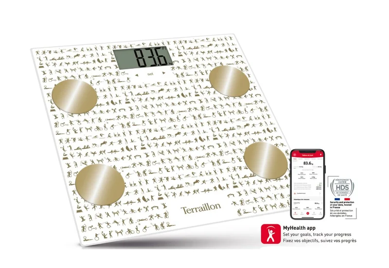 BODY ATHLETE CONNECT - Pèse-personne impédancemètre connecté BLUETOOTH