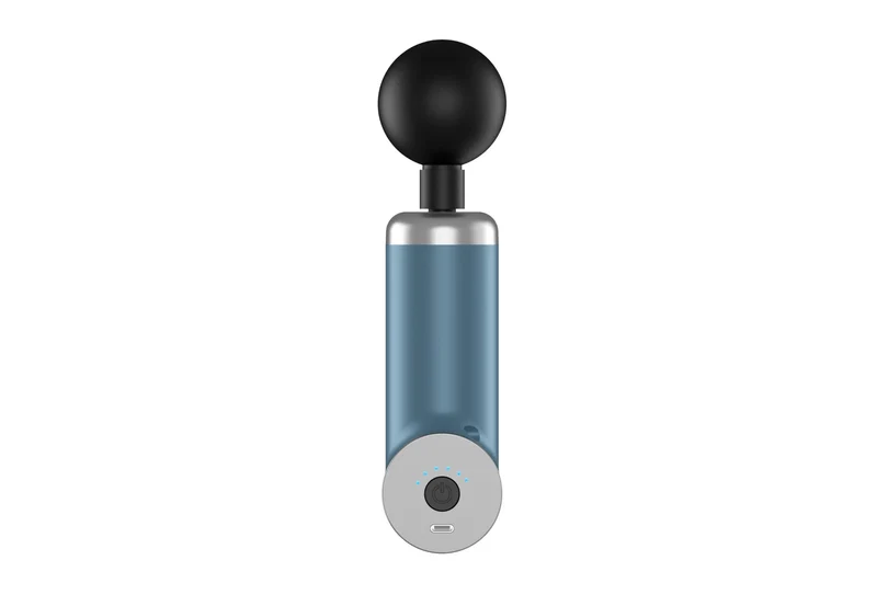 FITNESS MASSAGER Bleu - Pistolet de massage multizones