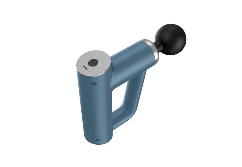 FITNESS MASSAGER Bleu - Pistolet de massage multizones