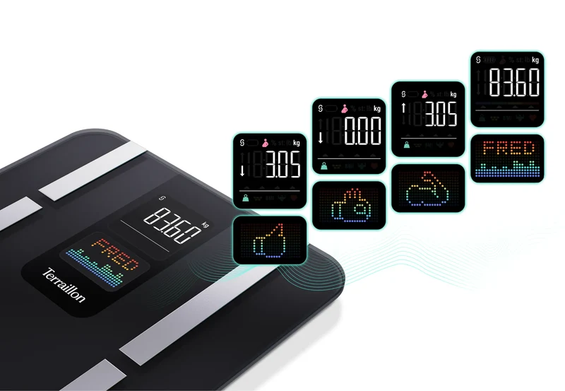 BODY COLOR CONNECT - Pèse-personne connecté BLUETOOTH