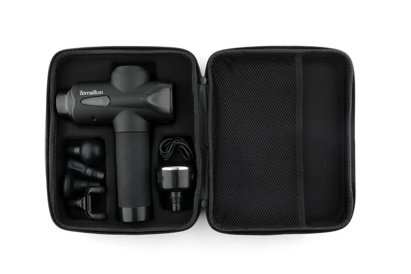 GUN MASSAGER EXPERT - Pistolet de massage avec embout chaud & froid