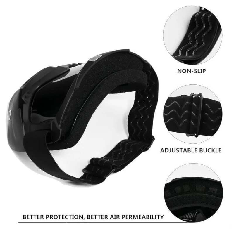 Masque de Lunettes de Moto
