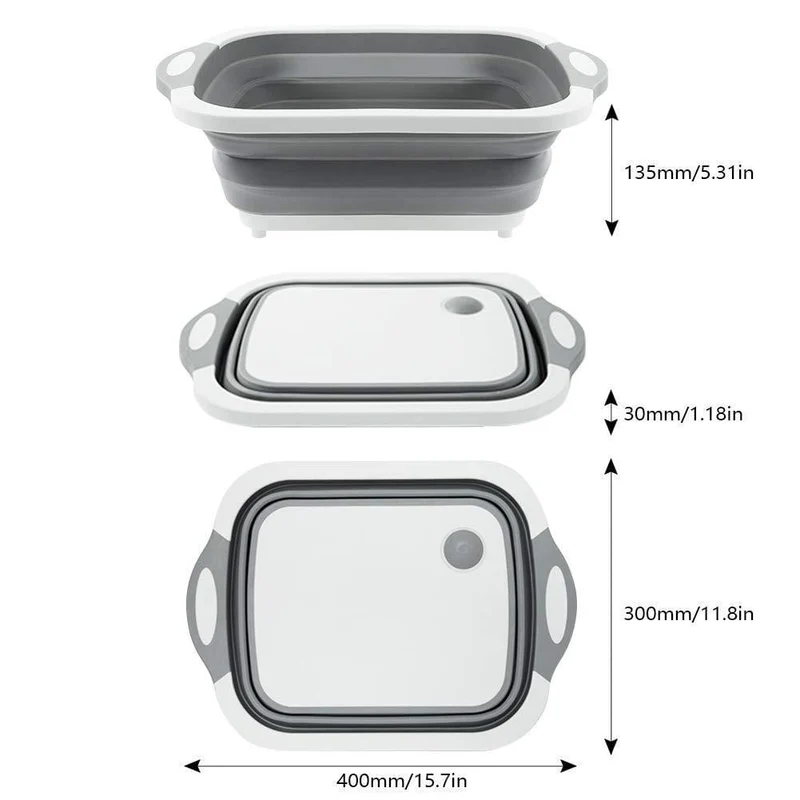 Collapsible Cutting Board with