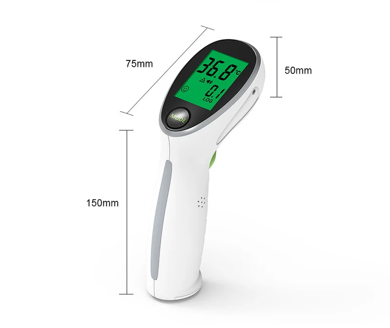 Thermomètre Médical Frontal Sans Contact Infrarouge pour Adulte et Bébé
