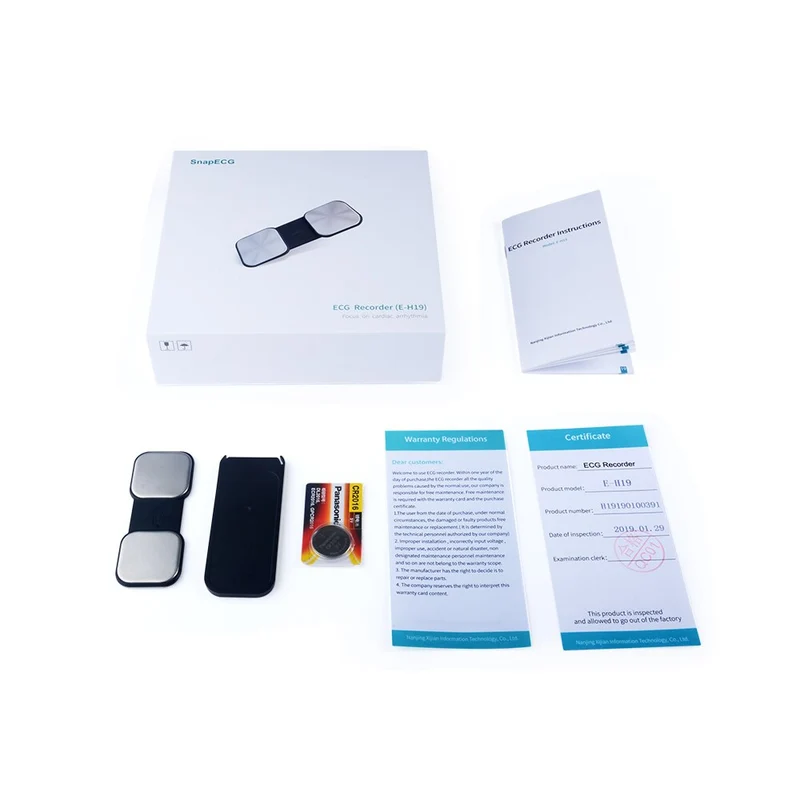 Appareil ECG Portable Connecté Bluetooth