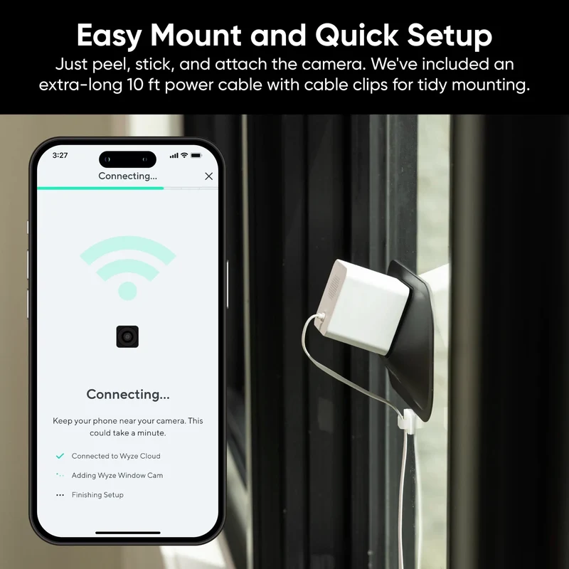 Wyze Window Cam Wedge Mount