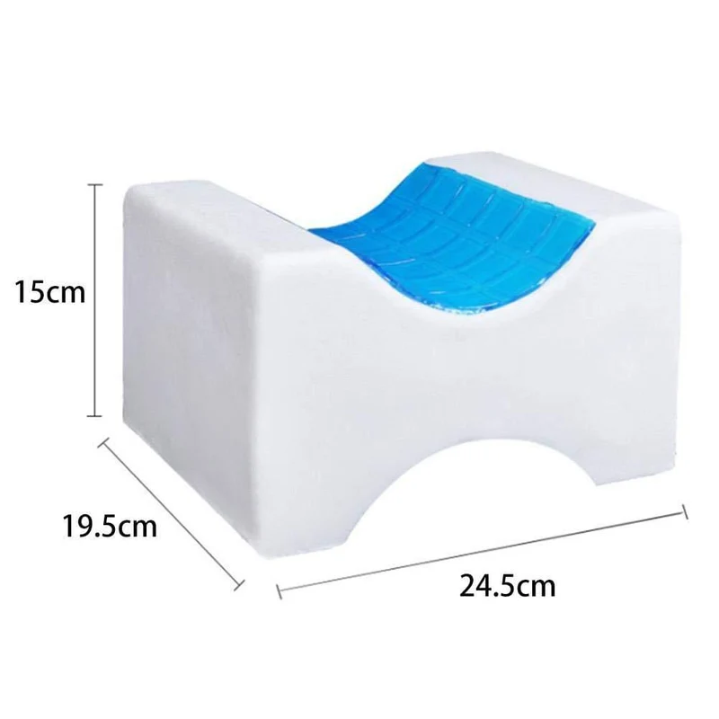 Confort de refroidissement calmante genou oreiller