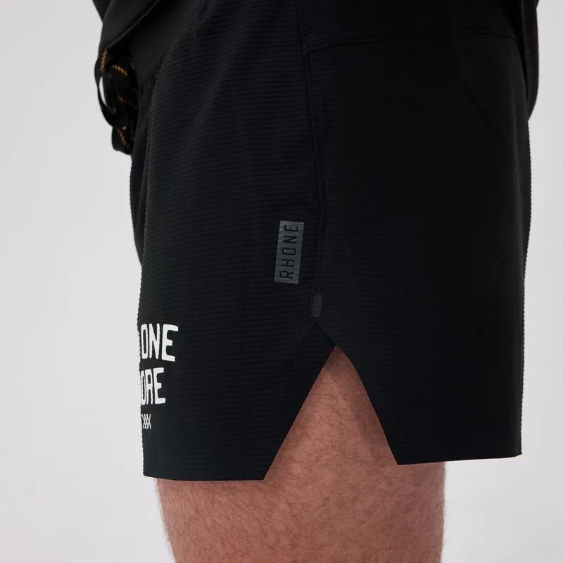BPN x Rhone / Black - Invictus Ripstop Short