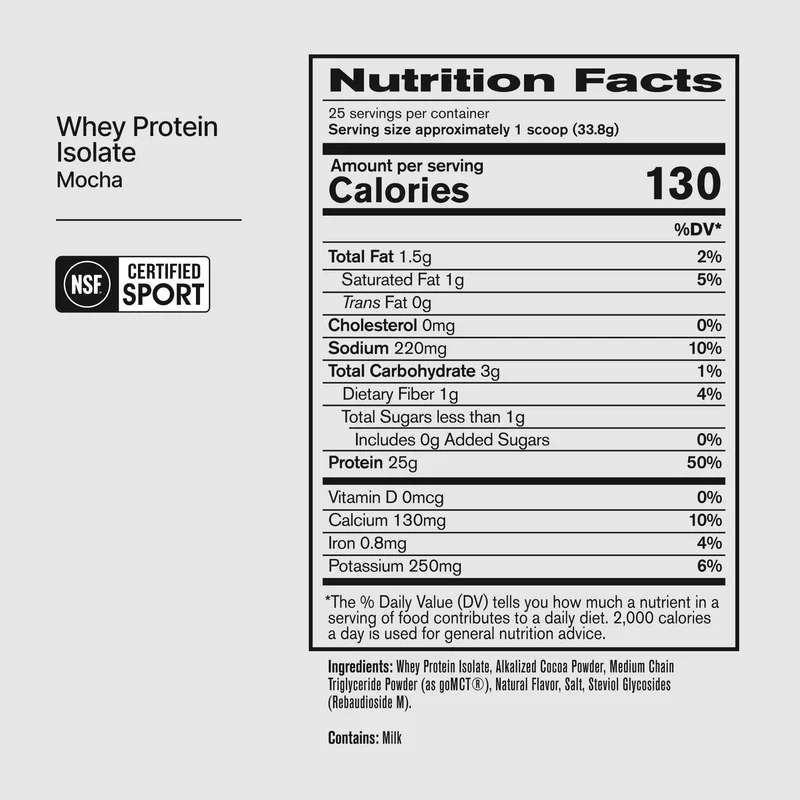 Grass-Fed Whey Protein Isolate