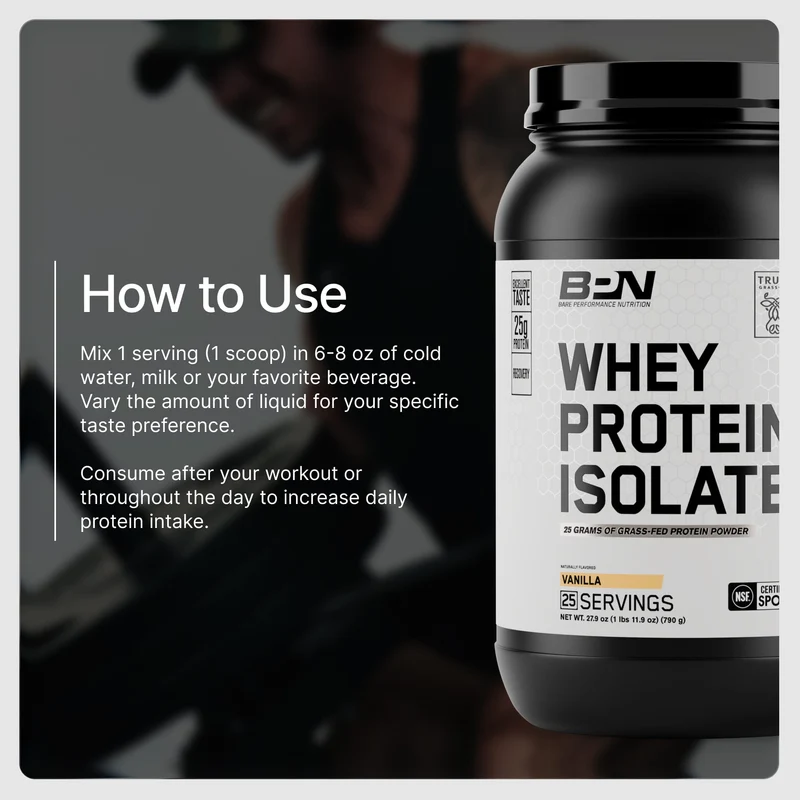 Grass-Fed Whey Protein Isolate