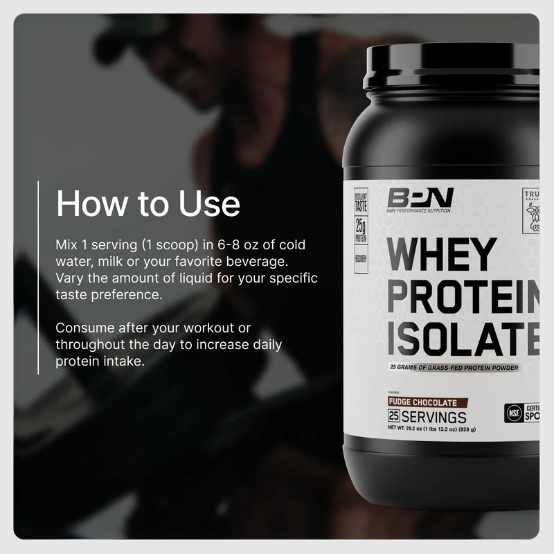 Grass-Fed Whey Protein Isolate