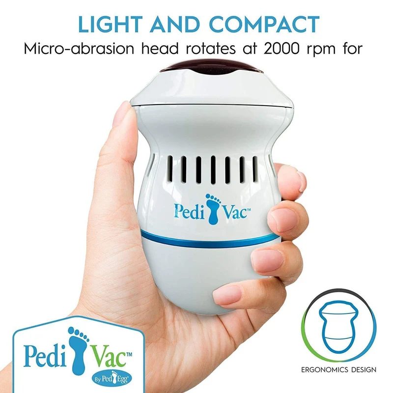 Rechargeable Electric Foot File PediVac