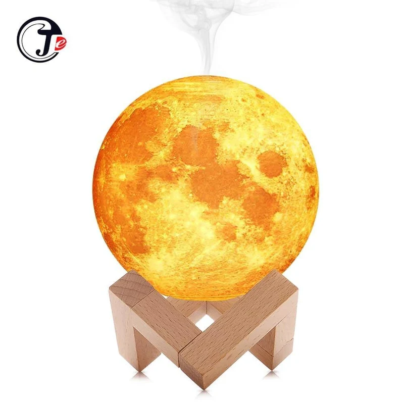 3D Lune Lampe Humidificateur Diffuseur Aroma