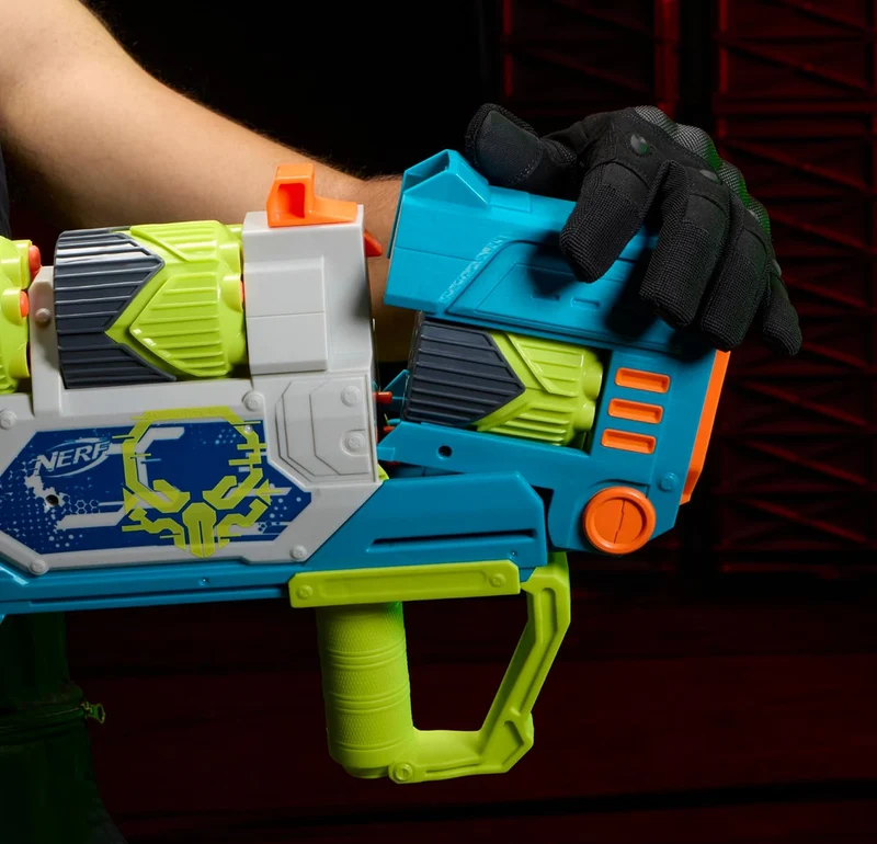Nerf Rebel Ops Doom Cannon 60 Foam Darts & 5 Supershells, Outdoor Action Play, Ages 8+
