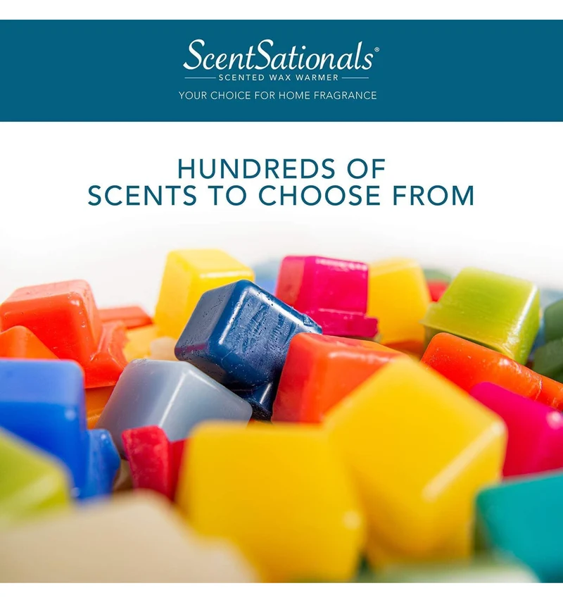 Scentsationals Wax Melts, Wax Cubes Strong Scent - Cuddle Up - Long Lasting Scented for Warmer - 4Pk