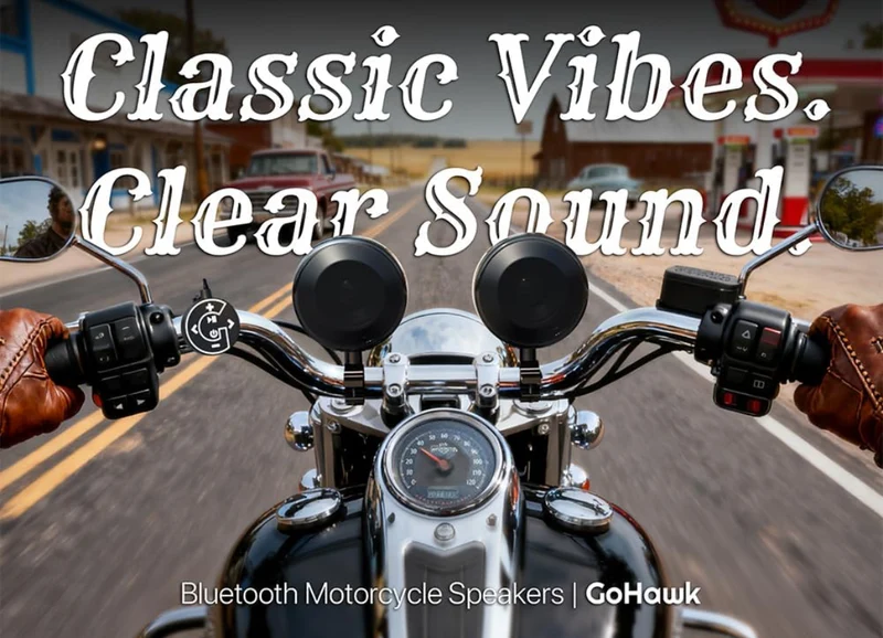 Motorcycle Bluetooth Speakers 4 Inch Motorcycle Radio with LED Ring Waterproof 300W Speakers, Built-in Amplifier, USB/AUX,Wired Control, Great for Harley, ATV, scooters 4-Wheeler