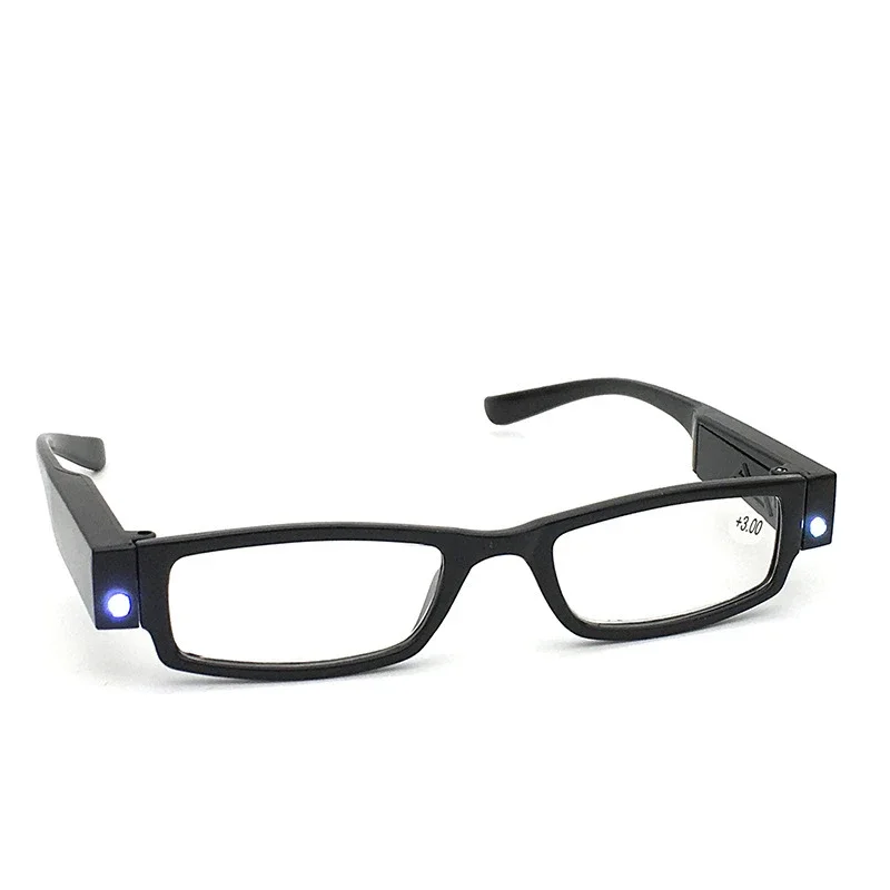 Lunettes Loupe LED 3en1 — grossissement 180%, lecture, couture, anti-lumière bleue