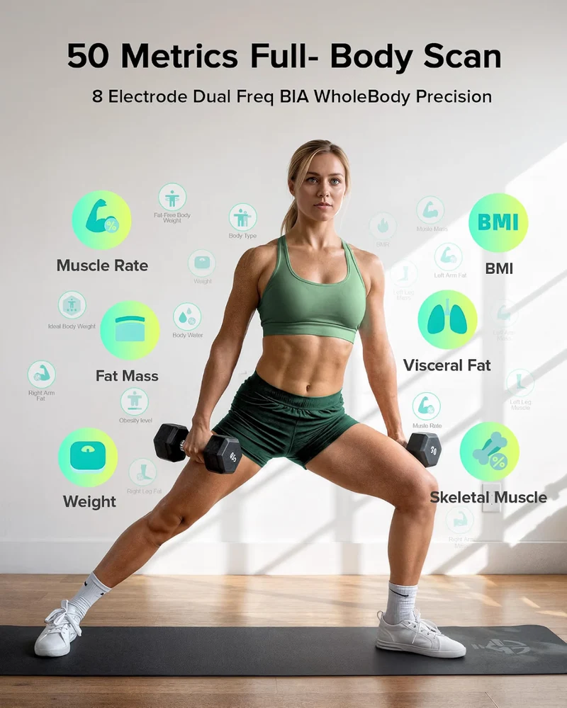 RunStar 8E ImpactGuard Body Fat Scale