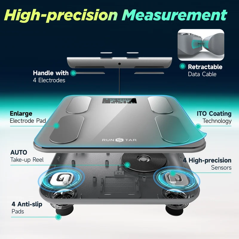 RunStar 8E ScanPro Body Fat Scale