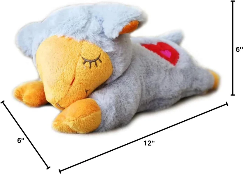 PAWS Heart Beat Plush Toy, Puppy Sleeping Buddy Cuddle,Soothing Plush Toy, Crate Training Puppy
