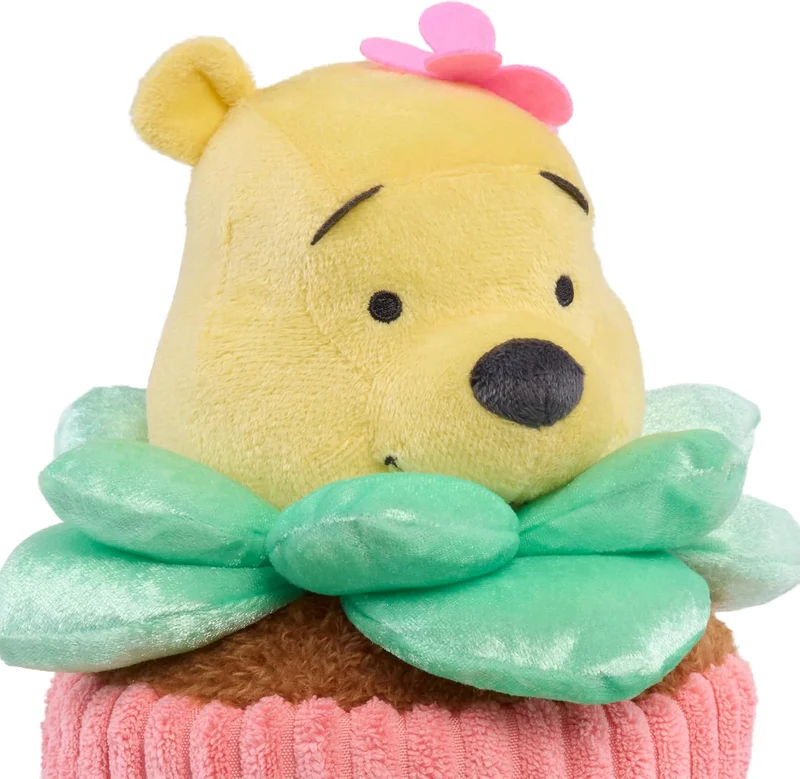 Disney Winnie the Pooh Hello Spring Potted Plant Stuffed Toy | 10.5-inc, Spring or Easter Baskets, for 2+ Years and Older